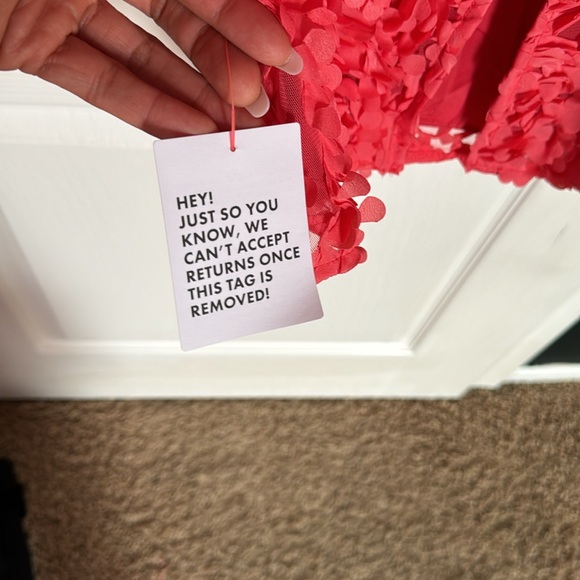 ASOS LUXE 3D floral backless midi dress with oversized bow - sz 10 - NWT - Picture 10 of 15